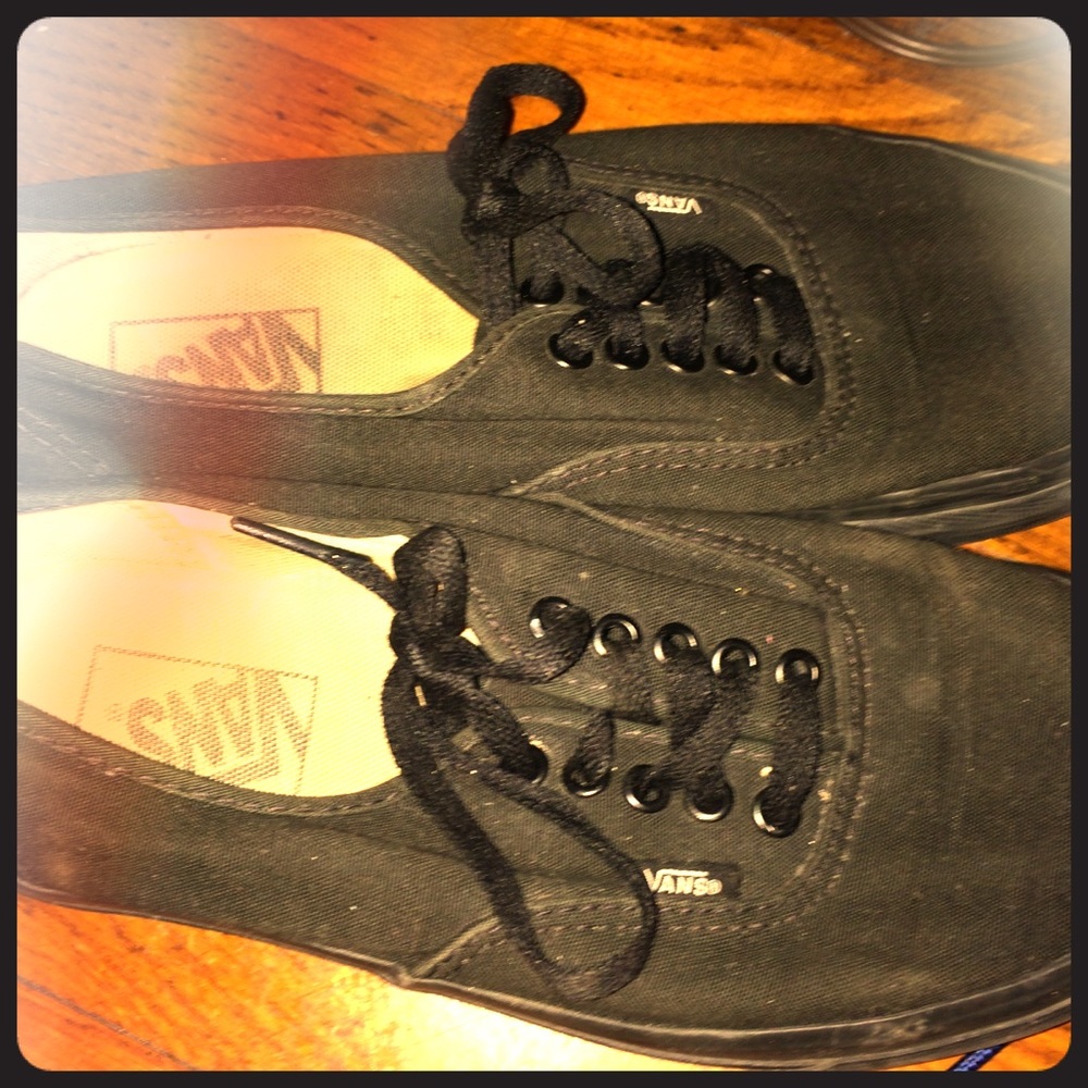Black Vans